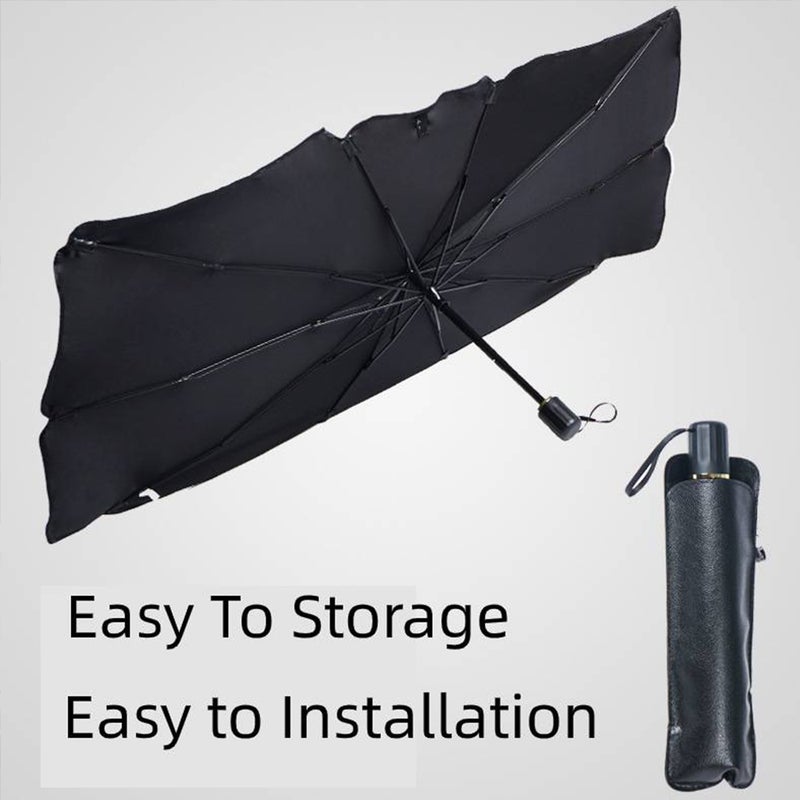 Sharpdo No Installation UV Protection Car Umbrella  Sunshade Cover 125*65cm - Image 5